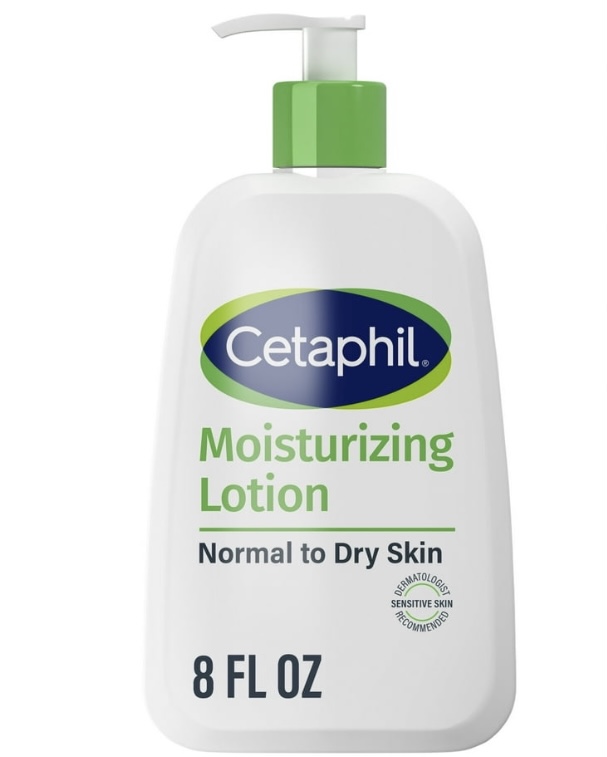 Cetaphil Face & Body Moisturizer, Hydrating Moisturizing Lotion for All Skin Types, Suitable for Sensitive Skin, NEW 237 ml, Fragrance Free, Hypoallergenic, Non-Comedogenic/237ml